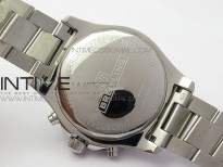 Avenger Chronograph 43mm SS B12F Best Edition White Dial on SS Bracelet A7750
