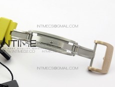 RM011 RG Chronograph SS Case KVF 1:1 Best Edition Crystal Skeleton Dial on Yellow Rubber Strap A7750