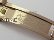 Datejust 31mm 278275 RG Dia Bezel BP Best Edition Silver Roman Markers Dial @6 Dia on RG President Bracelet