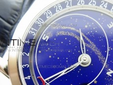 6102P Moon SS Blue Dial on Blue Leather Strap A240