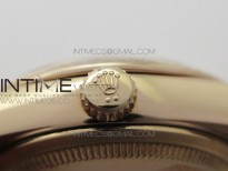 Datejust 31mm 278275 RG BP Best Edition Gray Crystal Markers Dial on RG President Bracelet