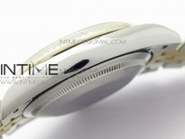 DateJust 36mm 126234 BP 1:1 Best Edition 904L Steel/YG New Version Black Dial on Jubilee Bracelet