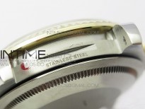 DateJust 36mm 126234 BP 1:1 Best Edition 904L Steel/YG New Version Black Dial on Jubilee Bracelet