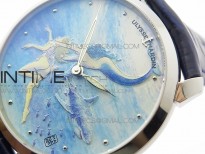 CLASSICO SS Style03 FKF Best Edition On Blue Leather Strap A2892
