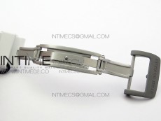RM055 Ti Case KVF Best Edition Carbon Bezel Skeleton Dial White Crown on White Rubber Strap MIYOTA8215