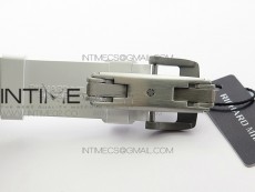 RM055 Ti Case KVF Best Edition Carbon Bezel Skeleton Dial White Crown on White Rubber Strap MIYOTA8215