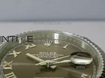 DateJust 41 126334 SS BP 1:1 Best Edition New Version Gray Roman Markers Dial on Jubilee Bracelet