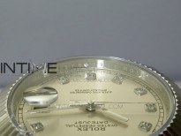 DateJust 41 126334 SS BP 1:1 Best Edition New Version Silver Crystals Markers Dial on Jubilee Bracelet