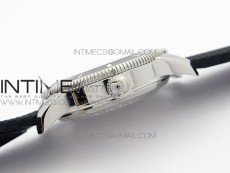 SuperOcean 42mm AB2010 SS 1:1 Best Edition White Dial Black Ceramic Bezel on Black Rubber strap ETA2824