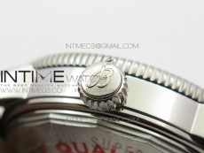SuperOcean 42mm AB2010 SS 1:1 Best Edition Blue Dial Blue Ceramic Bezel on Blue Rubber strap ETA2824
