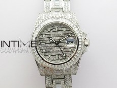 GMT Master II 116769 BRIL Full Diamonds Watch TWF Best Edition A2836