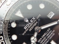 Sea-Dweller 126660 Black Ceramic ARF 1:1 Best Edition New Black Dial 904L SS Case and Bracelet A2824