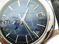 Annual Calendar Complications 5205R SS GRF Best Edition Blue dial on Black leather strap A324