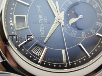 Annual Calendar Complications 5205R SS GRF Best Edition Blue dial on Black leather strap A324