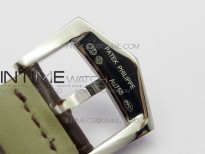 Classic 5077P-102 SS Case FLF Best Edition Real Enamel Dial 2 Brown Leather strap Cal.240