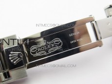 Daytona 116519LN JH Black dial Sticks markers On Rubber Strap A4130 (Free XS rubber strap)