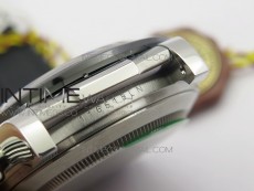 Daytona 116519LN JH Black dial Sticks markers On Rubber Strap A4130 (Free XS rubber strap)