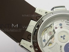 Executime 322 SS TWA 1:1 Best edition Brown Dial on Brown Rubber Strap Asian UN-32