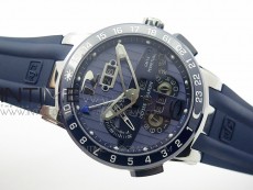 Executive Toro SS TWA 1:1 Best Edition Blue Dial on Blue Rubber Strap Asian UN-32
