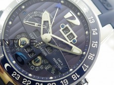 Executive Toro SS TWA 1:1 Best Edition Blue Dial on Blue Rubber Strap Asian UN-32