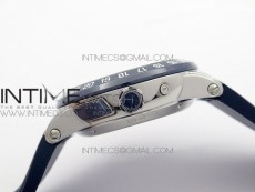 Executive Toro SS TWA 1:1 Best Edition Blue Dial on Blue Rubber Strap Asian UN-32