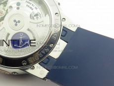Executive Toro SS TWA 1:1 Best Edition Blue Dial on Blue Rubber Strap Asian UN-32