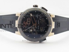 Executive Toro 326-03 RG TWA 1:1 Best Edtion Black Dial on Black Rubber Strap Asian UN-32