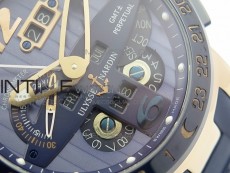 Executive Toro RG TWA 1:1 Best Edition Blue Dial on Blue Rubber Strap Asian UN-32
