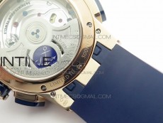 Executive Toro RG TWA 1:1 Best Edition White Dial on Blue Rubber Strap Asian UN-32