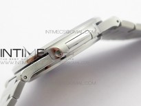 Nautilus Jumbo 5713 Super Replication PPF 1:1 Best Edition White Textured Dial on SS Bracelet PPF324
