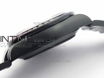 Daytona Blaken Rainbow Crystal Bezel PVD OXF Best Edition Black Dial on PVD Bracelet A7750