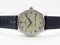 Jaquet Droz Astrale SS FK 1:1 Best Edition White dial on Black Leather Strap A1163.4