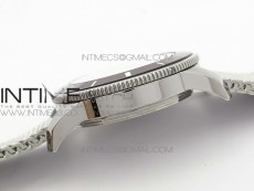 Super Ocean Heritage Gray Ceramic Bezel SS Gray Dial on SS Bracelet A2824
