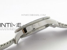 Super Ocean Heritage Black Ceramic Bezel SS Black Dial on SS Bracelet A2824
