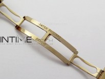 Nautilus 5711/1R T Crystal Bezel PPF V4 1:1 Best Edition Brown Textured Dial on RG Bracelet 324CS (Free box)