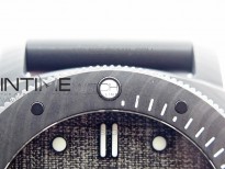 PAM1039 Carbotech VSF Best Edition Dark Grey Sail Dial on Rubber Strap P.9010 Clone (Free White Rubber Strap)