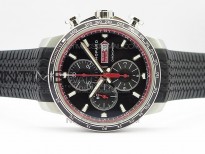Mille Miglia 168571 SS V7F 1:1 Best Edition Black Dial On Black Rubber Strap A7750 to Cal.107179