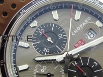 Mille Miglia 168571 SS V7F 1:1 Best Edition Gray Dial On Brown Gummy Strap A7750 to Cal.107179