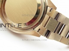 DateJust 28mm RG Diamond Bezel BP Best Edition White MOP Dial on RG Bracelet ETA2671