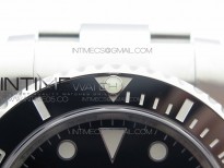 Submariner 114060 No Date Black Ceramic ZZF 904L 1:1 Best Edition on SS Bracelet SA3130 V3