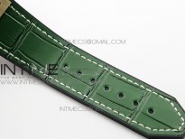 Classic Fusion 42mm RG B50F Green Dial On Green Gummy Strap A2892