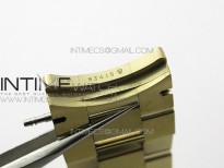 Day-Date 40mm 228239 BP New Dial Version 904 YG Silver Sticks Markers Dial on YG President Bracelet A2836