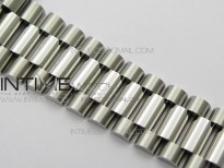 Day-Date 40mm 228239 BP New Dial Version 904 SS Silver Stick Markers Dial on SS President Bracelet A2836