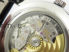 COMPLICATIONS SERIES Moonphase SS KMF Blue Dial on Black Leather Strap Cal.324