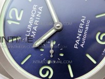 PAM1117 Ti Case VSF 1:1 Best Edition Blue Dial on Blue Kevlar Composite Strap P.9010 Clone(Free a leather strap)