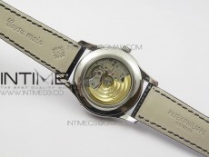 COMPLICATIONS SERIES Moonphase SS KMF White Dial on Black Leather Strap Cal.324