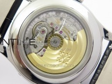 COMPLICATIONS SERIES Moonphase SS KMF White Dial on Black Leather Strap Cal.324