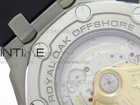 Royal Oak Offshore Diver 15710 ZF 1:1 Best Edition Black Dial on Black Rubber Strap 