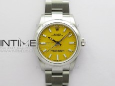 Oyster Perpetual 31mm 277200 EWF Best Edition Yellow Dial on SS Bracelet 6T15