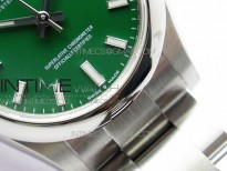 Oyster Perpetual 31mm 277200 EWF Best Edition Green Dial on SS Bracelet 6T15